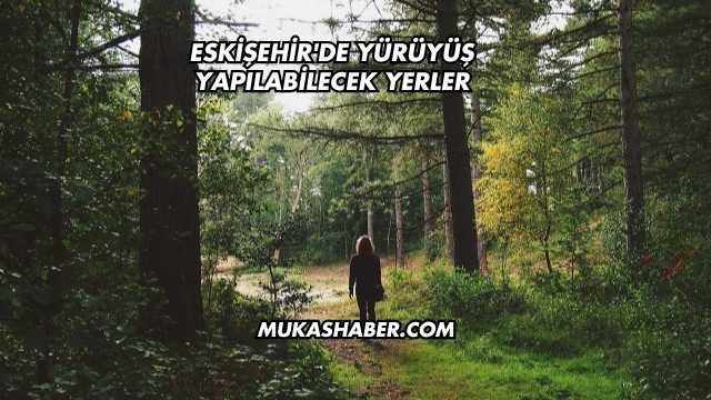 Eskişehir'de Yürüyüş Yapılabilecek Yerler