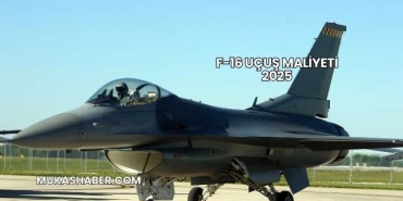 F-16 Uçuş Maliyeti 2025