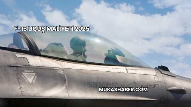 F-16 Uçuş Maliyeti 2025