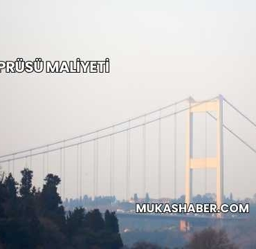 FSM Köprüsü Maliyeti