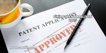Fikir Patenti Maliyeti 2025