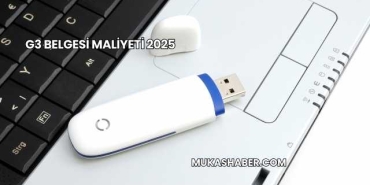 G3 Belgesi Maliyeti 2025