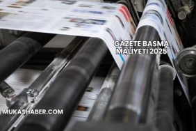 Gazete Basma Maliyeti 2025