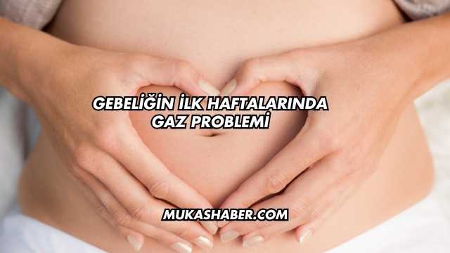 Gebeliğin İlk Haftalarında Gaz Problemi