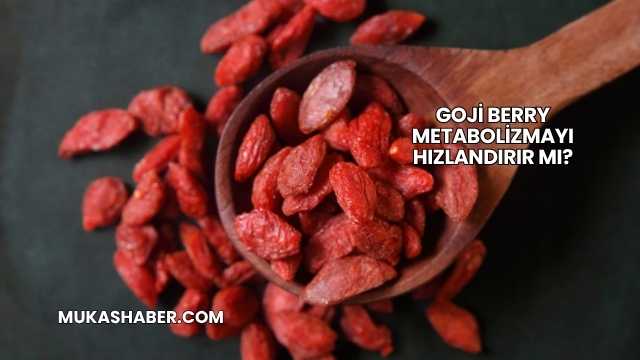 Goji Berry Metabolizmayı Hızlandırır mı?
