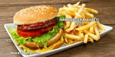 Hamburger Maliyeti 2025