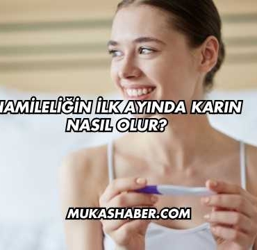 Hamileliğin İlk Ayında Karın Nasıl Olur?