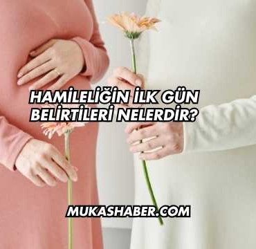 Hamileliğin İlk Gün Belirtileri Nelerdir?