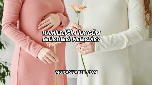 Hamileliğin İlk Gün Belirtileri Nelerdir?