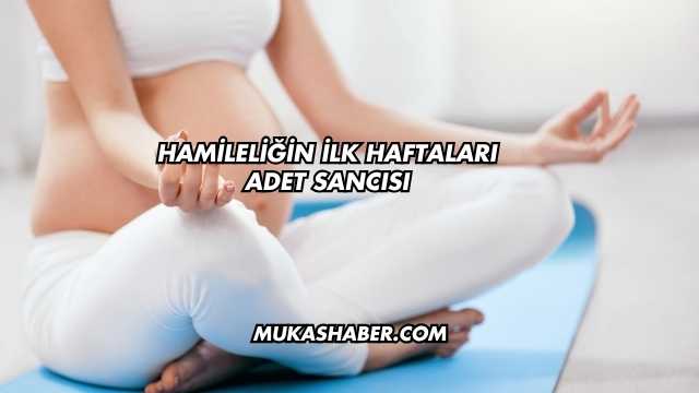 Hamileliğin İlk Haftaları Adet Sancısı