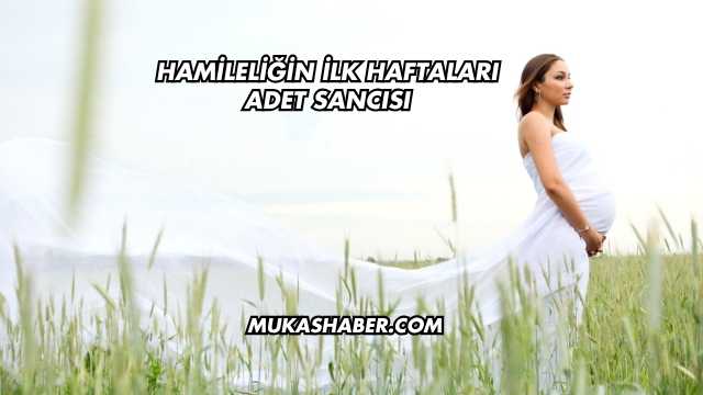 Hamileliğin İlk Haftaları Adet Sancısı