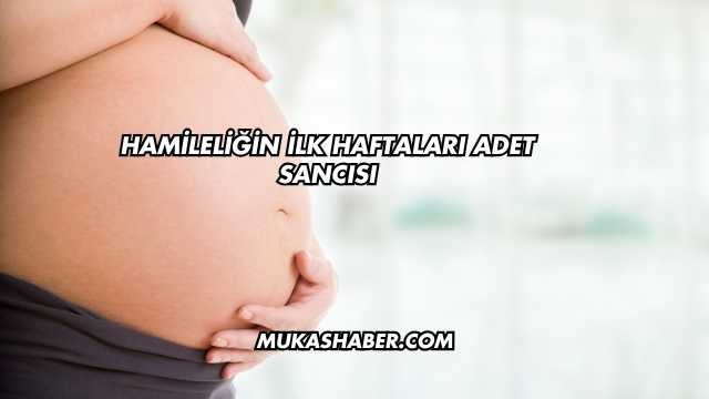 Hamileliğin İlk Haftaları Adet Sancısı