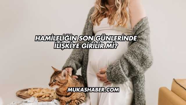 Hamileliğin Son Günlerinde İlişkiye Girilir mi?