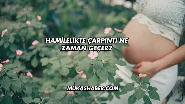 Hamilelikte Çarpıntı Ne Zaman Geçer?