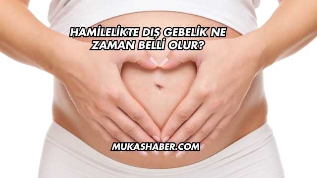 Hamilelikte Dış Gebelik Ne Zaman Belli Olur?