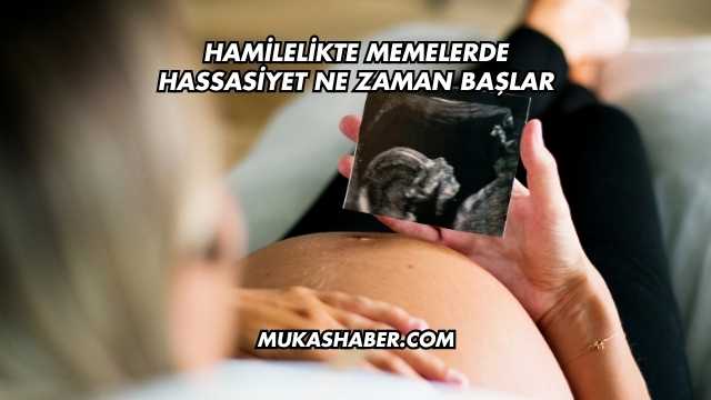 Hamilelikte Memelerde Hassasiyet Ne Zaman Başlar