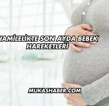Hamilelikte Son Ayda Bebek Hareketleri