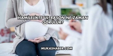 Hamilelikte Ultrason Ne Zaman Görülür?