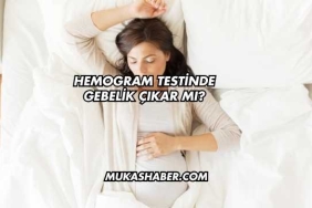 Hemogram Testinde Gebelik Çıkar mı?