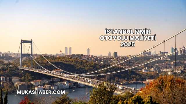 İstanbul İzmir Otoyolu Maliyeti 2025