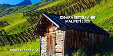 Izgara Sistem Ahır Maliyeti 2025