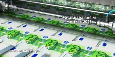 Kağıt Para Basım Maliyeti 2025
