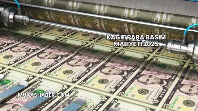 Kağıt Para Basım Maliyeti 2025