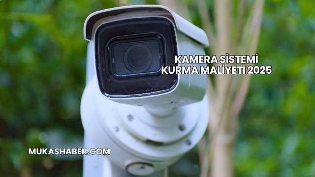 Kamera Sistemi Kurma Maliyeti 2025