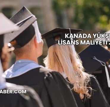 Kanada Yüksek Lisans Maliyeti 2025