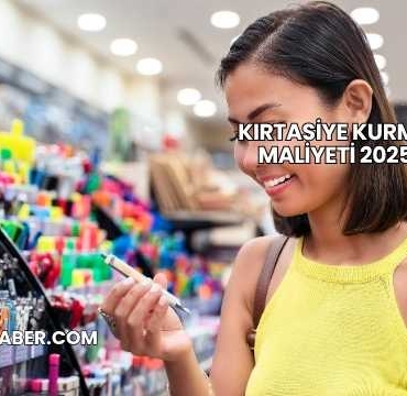 Kırtasiye Kurma Maliyeti 2025