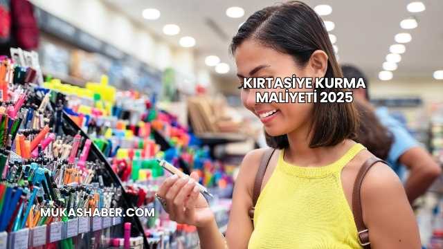 Kırtasiye Kurma Maliyeti 2025