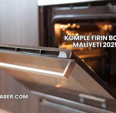 Komple Fırın Boya Maliyeti 2025