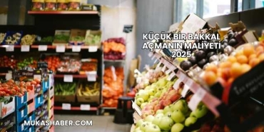 Küçük Bir Bakkal Açmanın Maliyeti 2025