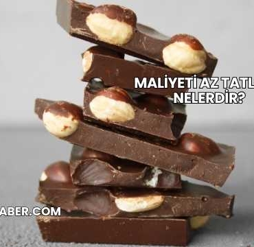 Maliyeti Az Tatlılar Nelerdir?