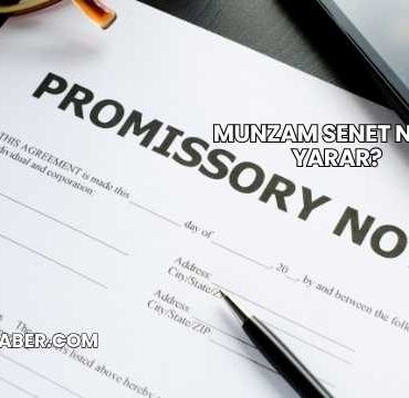 Munzam Senet Ne İşe Yarar?