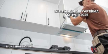 Mutfak Dolabı Yaptırma Maliyeti 2025