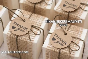 Nikah Şekeri Maliyeti 2025