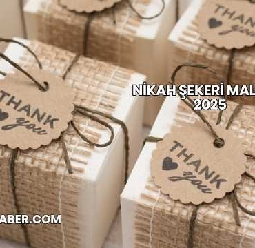 Nikah Şekeri Maliyeti 2025