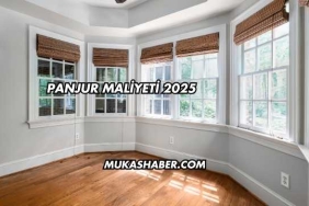Panjur Maliyeti 2025