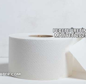 Peçete Üretimi Maliyeti 2025