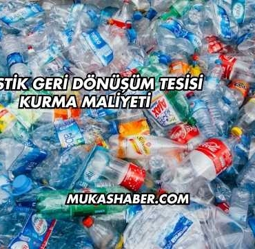 Plastik Geri Dönüşüm Tesisi Kurma Maliyeti