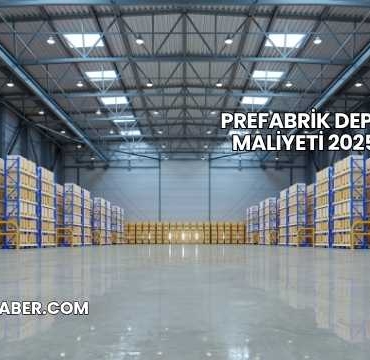 Prefabrik Depo Maliyeti 2025