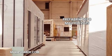 Prefabrik Depo Maliyeti 2025