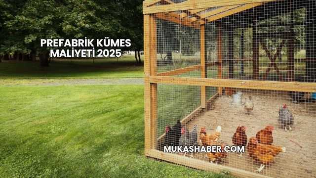 Prefabrik Kümes Maliyeti 2025