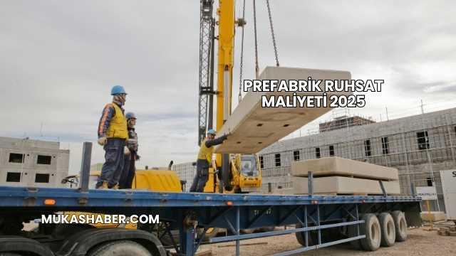 Prefabrik Ruhsat Maliyeti 2025