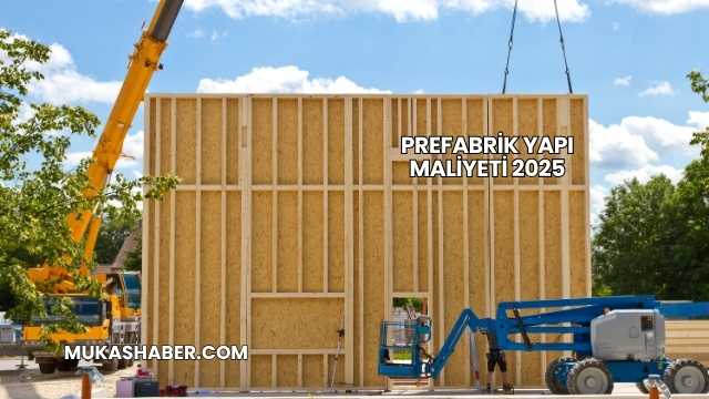 Prefabrik Yapı Maliyeti 2025