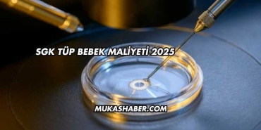 SGK Tüp Bebek Maliyeti 2025
