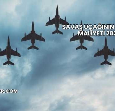 Savaş Uçağının Kalkış Maliyeti 2025