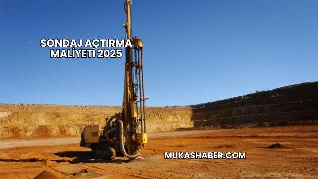 Sondaj Açtırma Maliyeti 2025