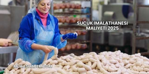 Sucuk İmalathanesi Maliyeti 2025